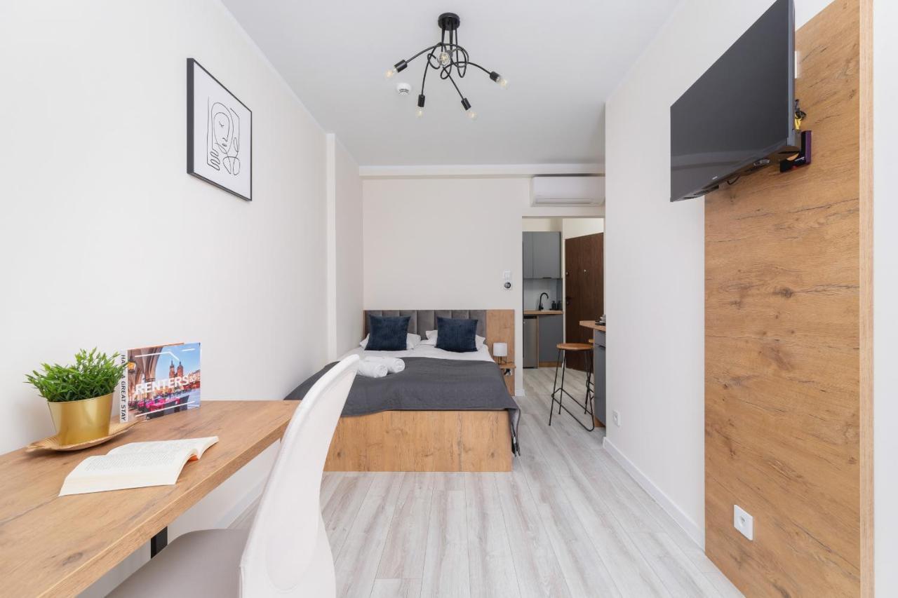 Modern Studio Cracow Rakowicka 14 By Noclegi Renters Krakow Ngoại thất bức ảnh